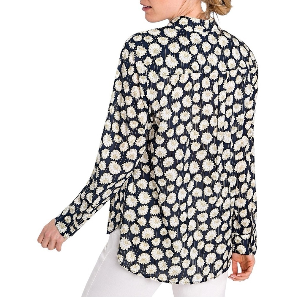 NWT Olen | Neo Bohemian Dandelion-Print Button-Front Longsleeve Shirt Size Small